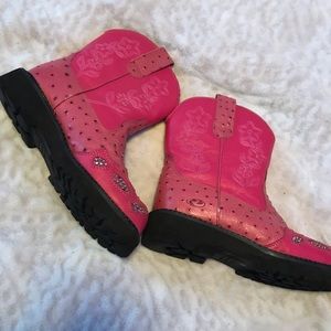 Pink Roper Boots